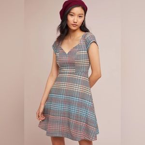 Anthropologie Finley Plaid Dress by Moulinette Soeurs